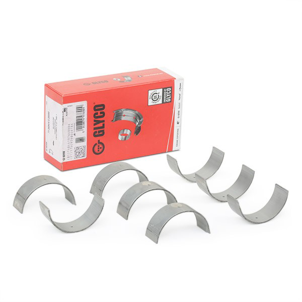 7136944025MM Glyco Вкладиші коленвала, шатунні, комплект, 1-й ремонт (+0,25)