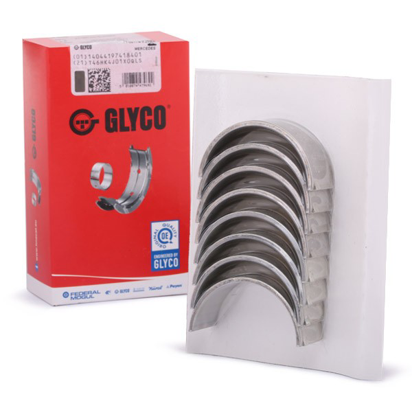 Вкладиші колінвала, шатунні, комплект, 1-й ремонт (+0,25) Glyco 7138174025MM ціна, від 28.41 USD