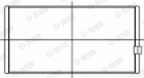 714239STD Glyco Підшипник шатуна