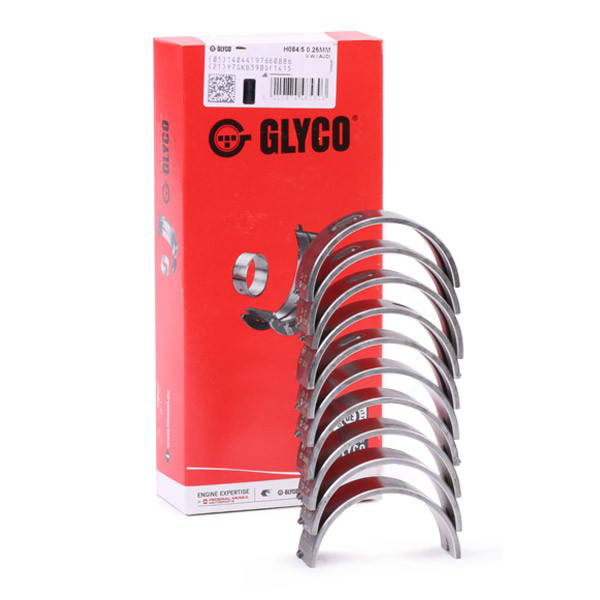 H0845025MM Glyco Комплект підшипників ковзання коленвалу