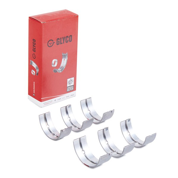 H10393025MM Glyco Комплект підшипників ковзання коленвалу