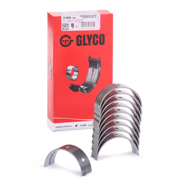 Купити H10525STD Glyco Вкладиші колінвала, корінні, комплект, стандарт (STD)