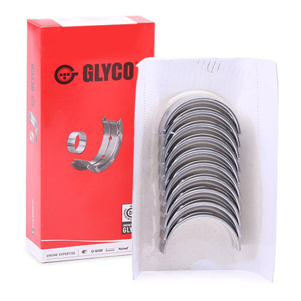 Вкладиші коленвала, корінні, комплект, 1-й ремонт (+0,25) Glyco H10875030MM ціна, від 20.70 USD
