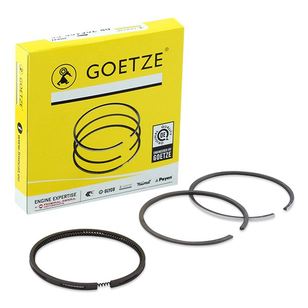 0820980000 Goetze Кільця поршневі на 1 циліндр, STD.