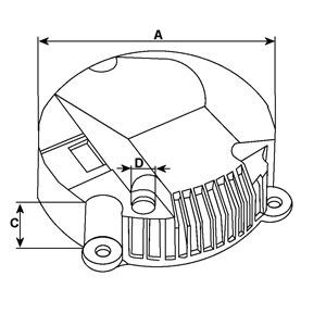 Міст діодний генератора Mobiletron RD04T