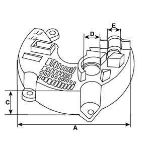 Купити Шків генератора Mazda 323 S IV BG