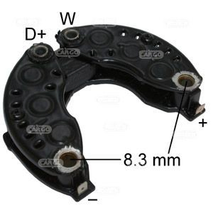 Щеткодеpжатель стартера Mercedes A0011515314 ціна, від 9.91 USD