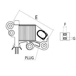  Реле генератора Ford Transit 6