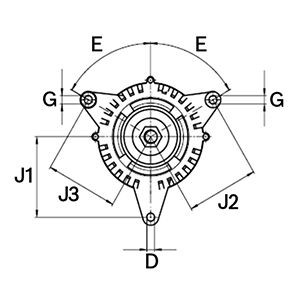 Генератор Cargo F032111978 ціна, від 122.59 USD
