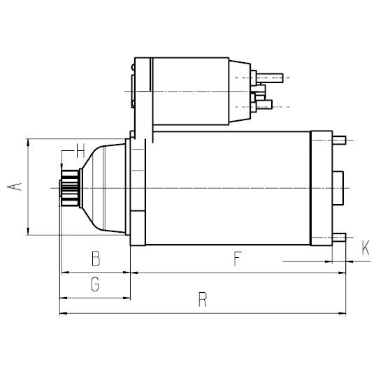 Стартер Cargo F032112005 ціна, від 82.83 USD