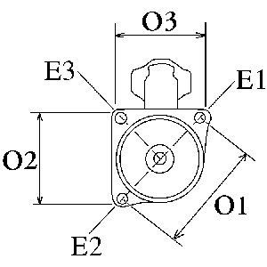 F032114690 Cargo Стартер двигуна