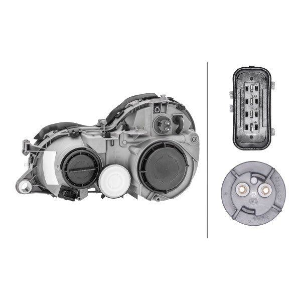 Фара правая Mercedes CLK купе (C208) (1997 - 2002) ціна, від 142.22 USD