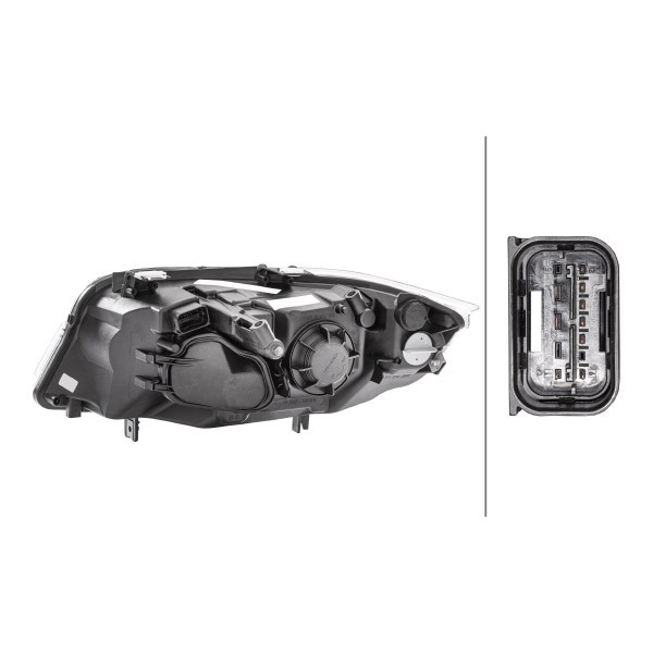 Фара передня права Polcar 204010Z ціна, від 142.38 USD