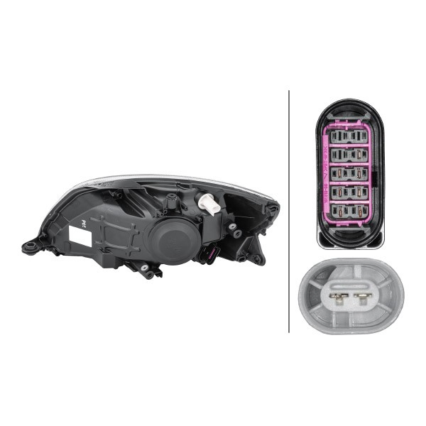 Фара правая HELLA 1ED010417341 ціна, від 111.29 USD