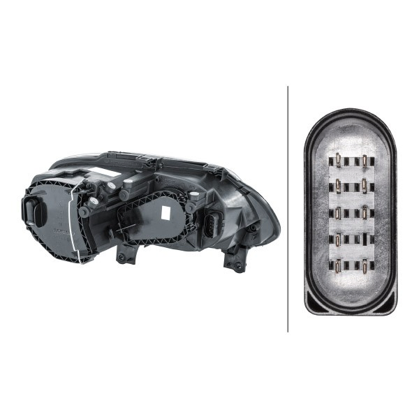 Купити Фара ліва Volkswagen Touran I 1T1, 1T2