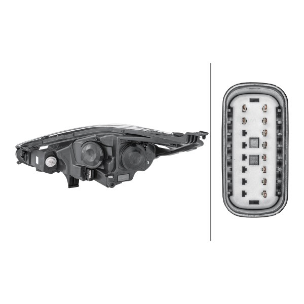 Фара правая HELLA 1EE354803021 ціна, від 124.74 USD