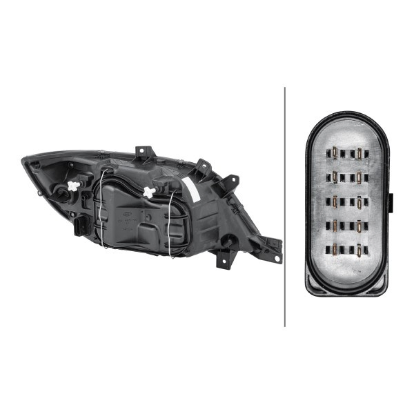 Купити Фара ліва Mercedes Sprinter I 2-t 901, 902