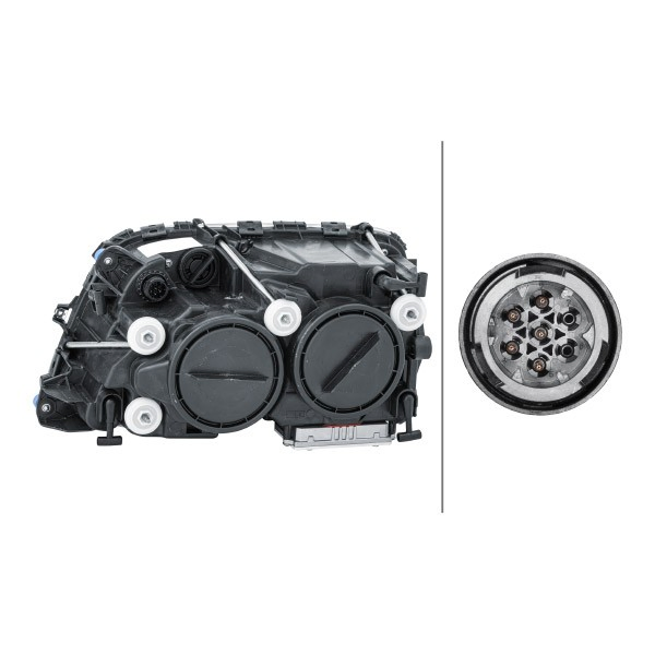 Основна фара - вставка HELLA 1EL009513221 ціна, від 816.53 USD