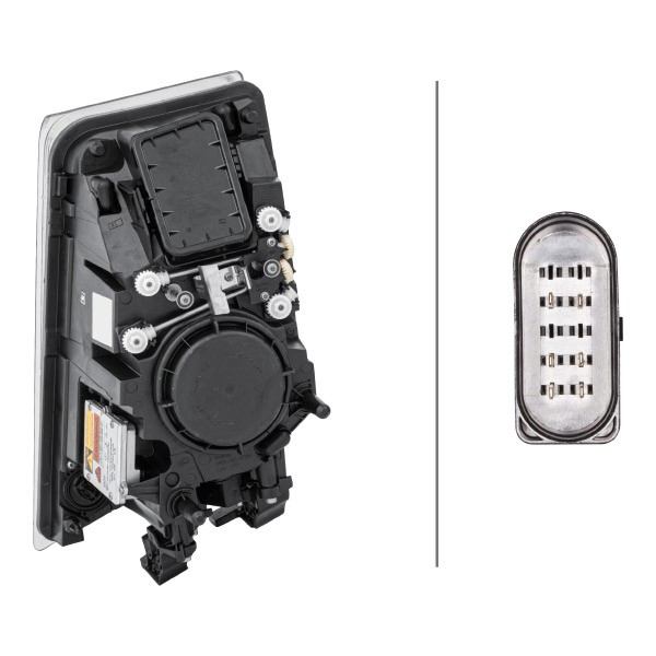 Фара правая HELLA 1EL010478261 ціна, від 232.83 USD