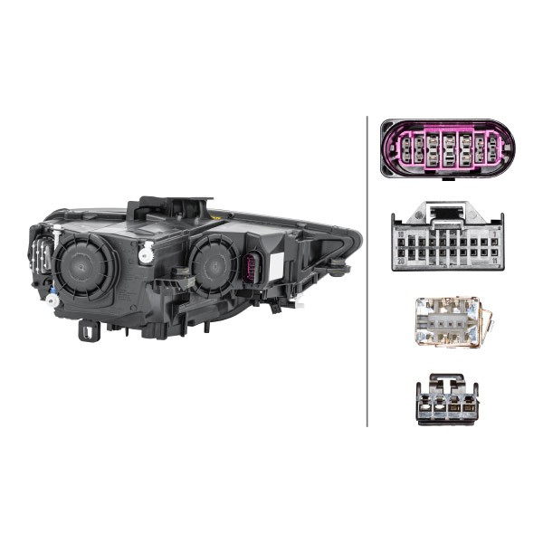 Фари HELLA 1EL010740311 ціна, від 336.12 USD