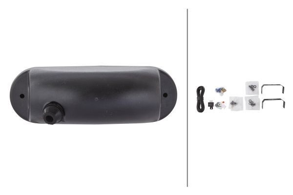 Фара денного світла HELLA 1FA008284811 ціна, від 42.82 USD
