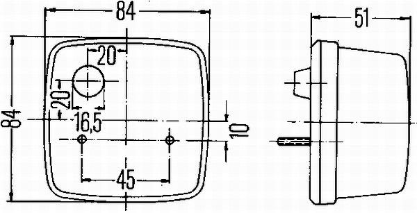 Купити A0018228020 Mercedes Вказівник повороту лівий/правий