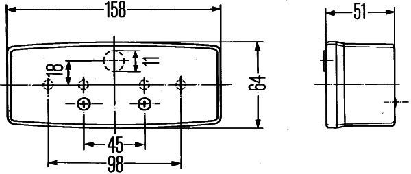 Поворотник лівий HELLA 2BE003184051 ціна, від 47.83 USD