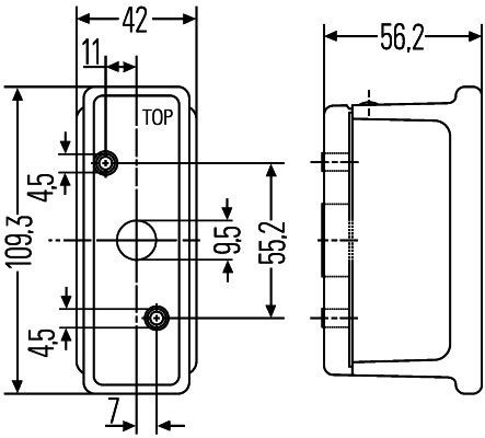 Ліхтар задній лівий/правий A0005444011 Mercedes