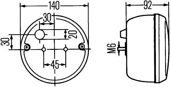 Ліхтар заднього ходу HELLA 2ZR001423001 ціна, від 53.95 USD