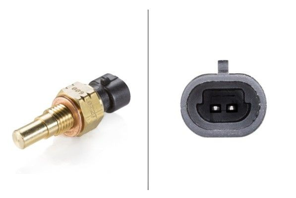 Термодатчик охолоджуючої рідини HELLA 6PT009107271 ціна, від 7.14 USD