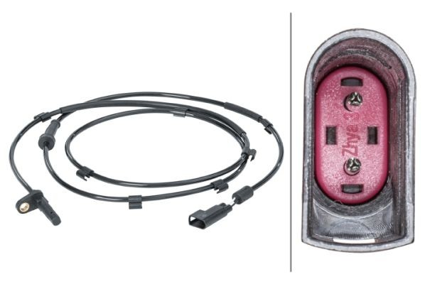 6PU012679901 HELLA Датчик АБС (ABS) задній правий