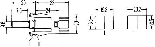 Датчик закривання дверей (кінцевий вимикач) 6ZF004229011 HELLA