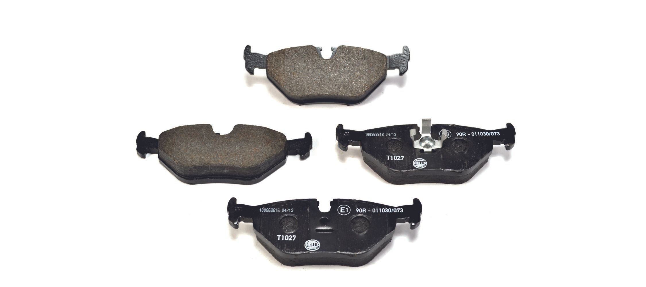 Задні гальмівні колодки HELLA 8DB355007421 ціна, від 13.06 USD