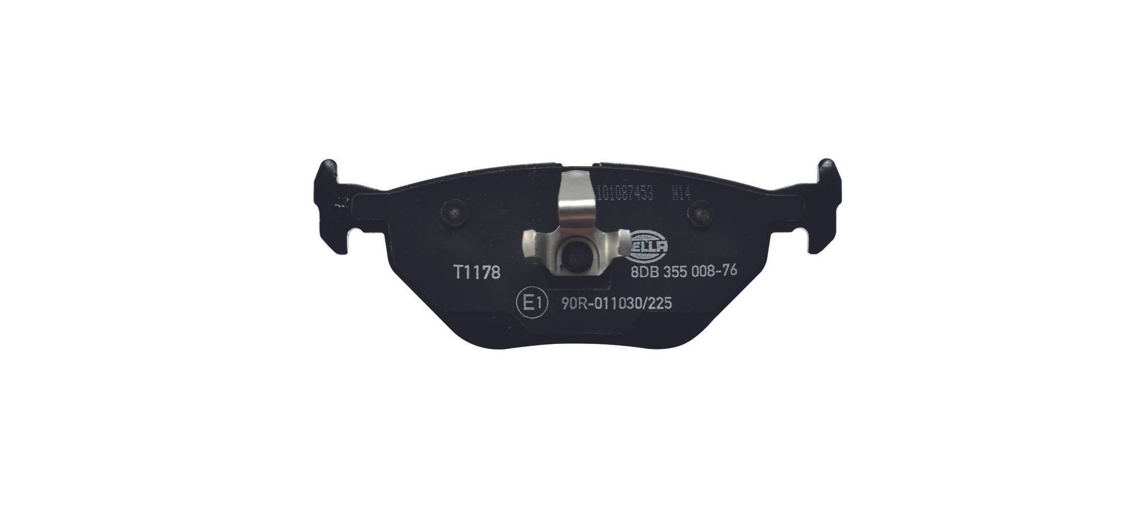 Задні дискові колодки HELLA 8DB355008761