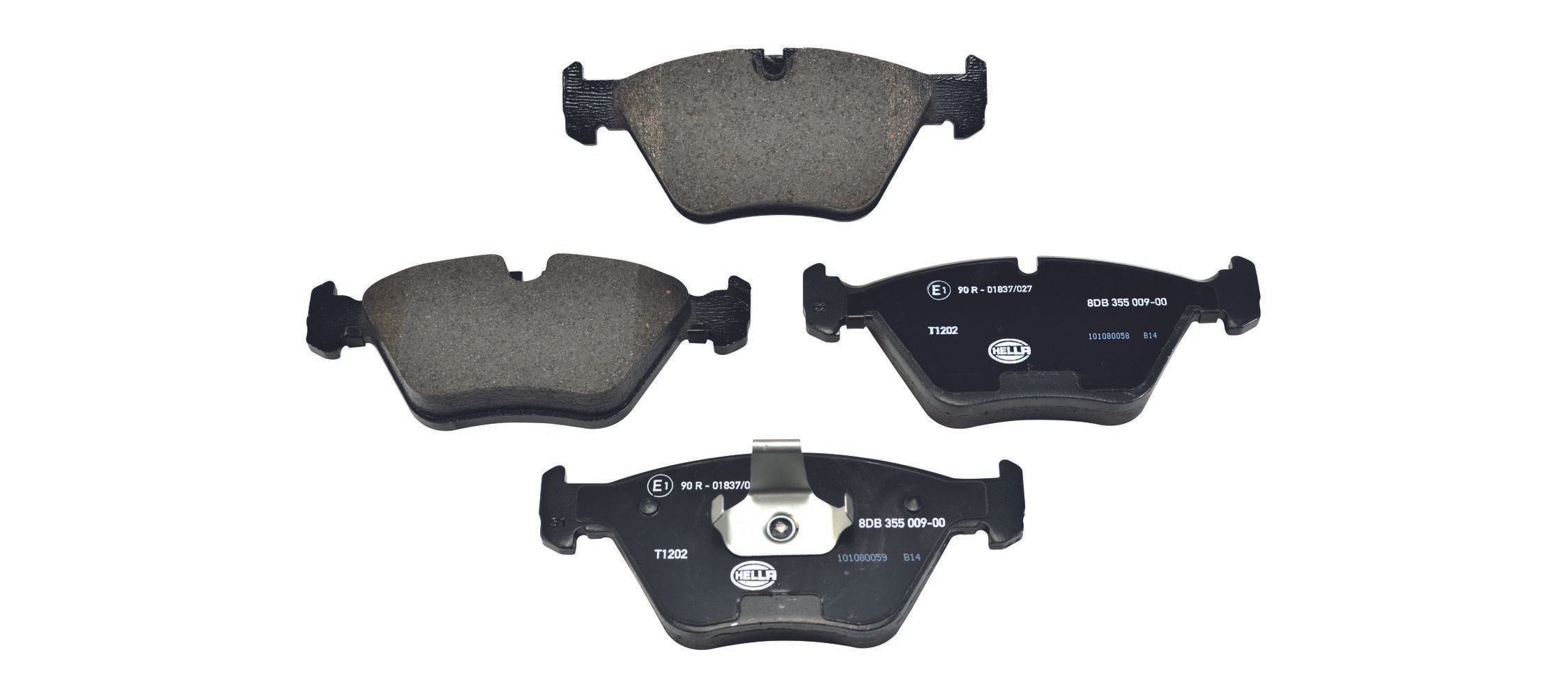 Купити 8DB355009001 HELLA Колодки гальмівні передні, дискові