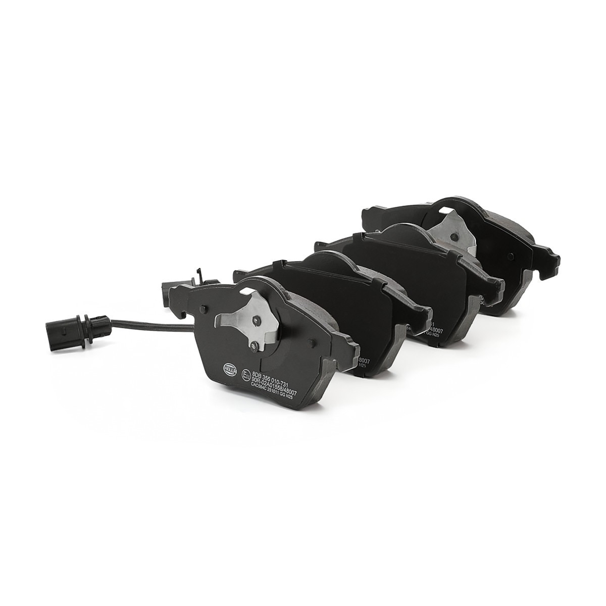 Передні тормозні колодки 8DB355010731 HELLA