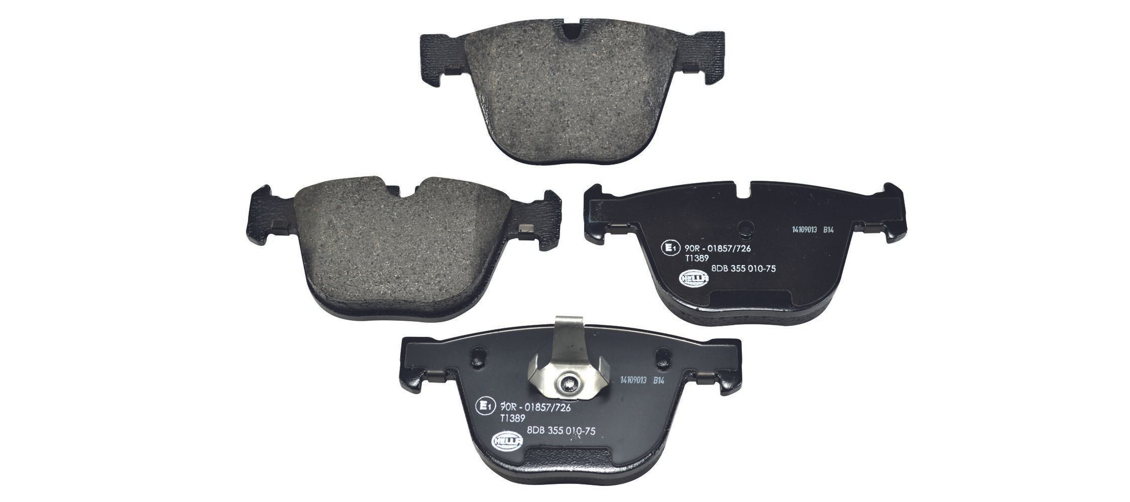 Задні гальмівні колодки 8DB355010751 HELLA