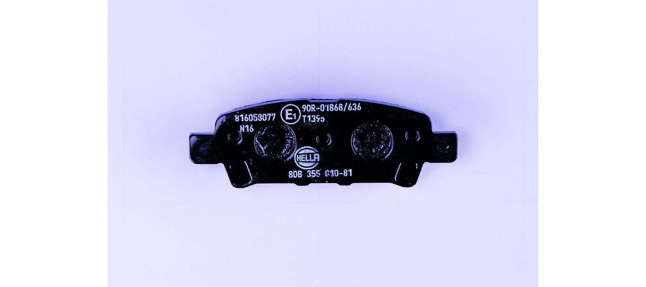 Купити 8DB355010811 HELLA Задні колодки