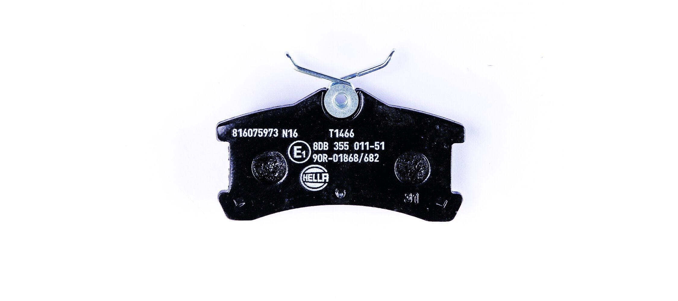 Задні гальмівні колодки HELLA 8DB355011511 ціна, від 17.26 USD