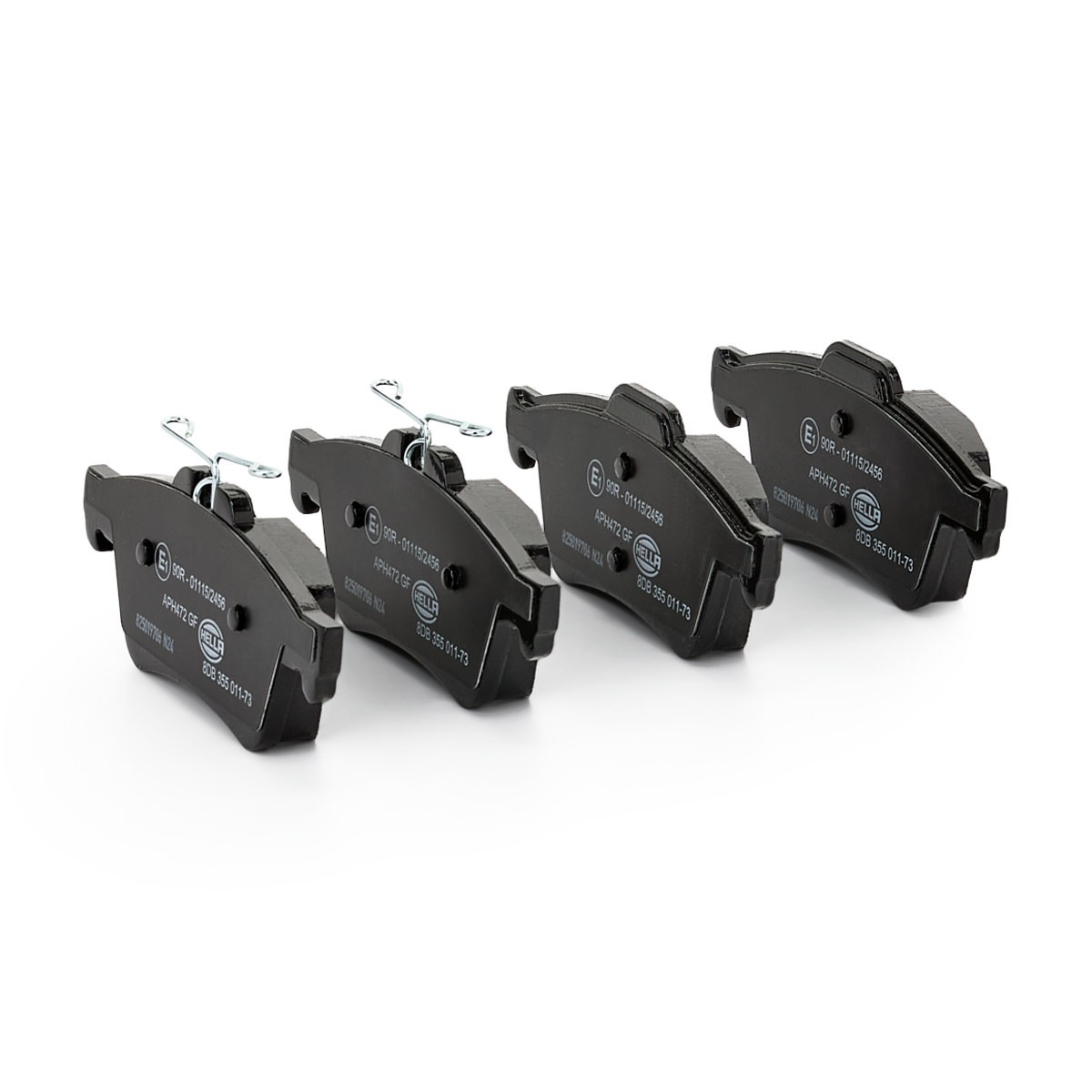 Купити 8DB355011731 HELLA Задні колодки