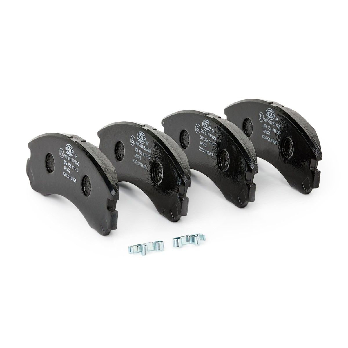 Купити 8DB355011751 HELLA Колодки гальмівні передні, дискові