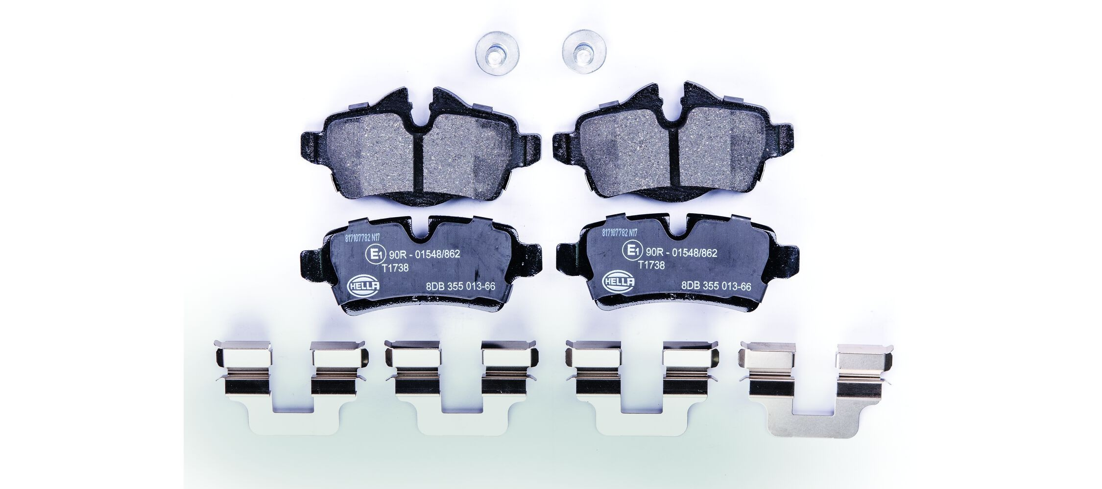 Купити 8DB355013661 HELLA Задні колодки