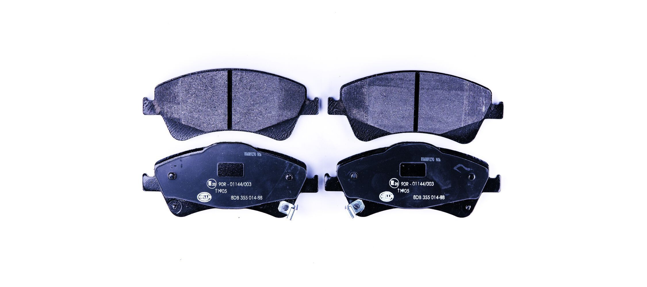 Гальмівні колодки HELLA 8DB355014881 ціна, від 29.45 USD