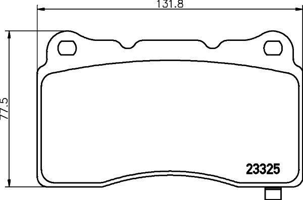 Гальмівні колодки HELLA 8DB355015481 ціна, від 53.32 USD