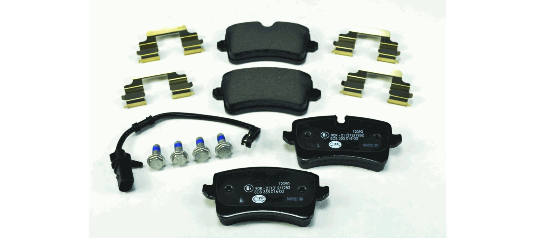 Купити 8DB355016001 HELLA Задні колодки