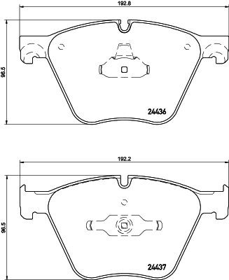Гальмівні колодки HELLA 8DB355020121 ціна, від 91.70 USD
