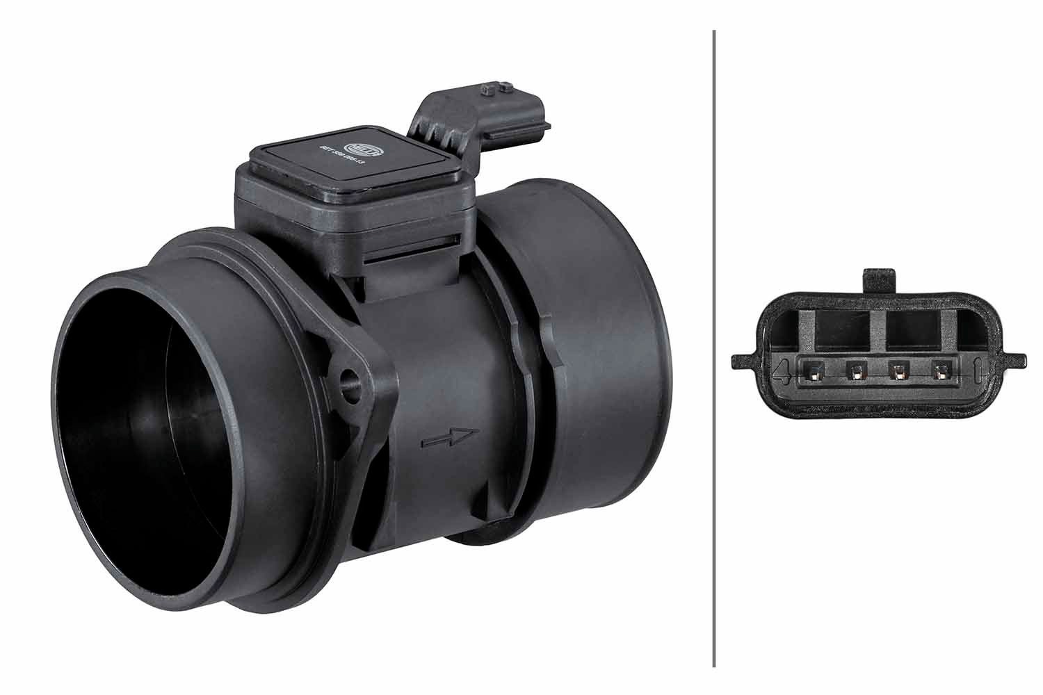 Датчик масової витрати повітря HELLA 8ET358095131 ціна, від 31.67 USD