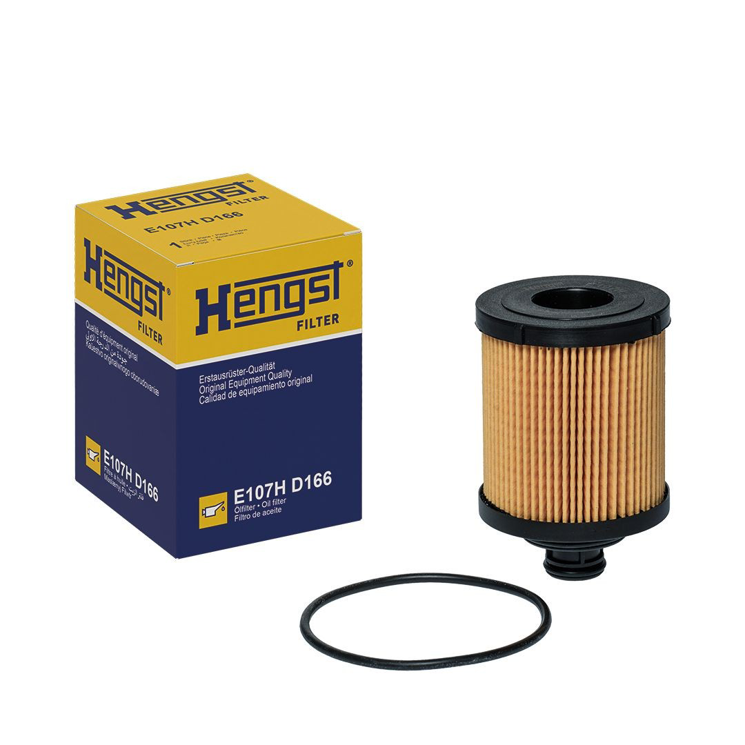 Масляний фільтр двигуна Hengst E107HD166 ціна, від 6.78 USD