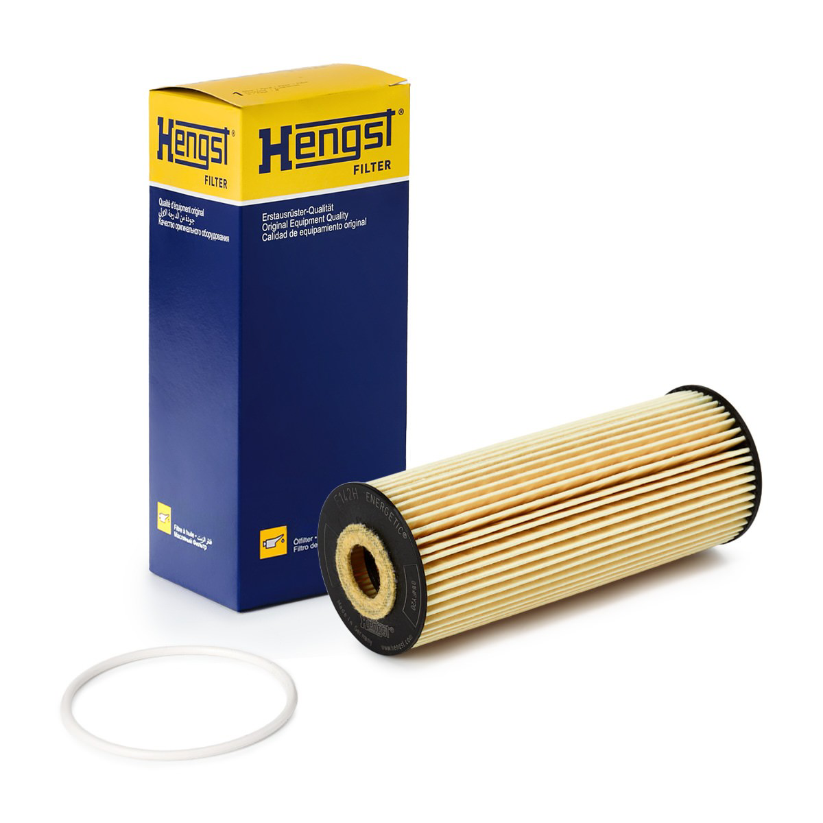 Масляний фільтр двигуна Hengst E142HD21 ціна, від 4.71 USD