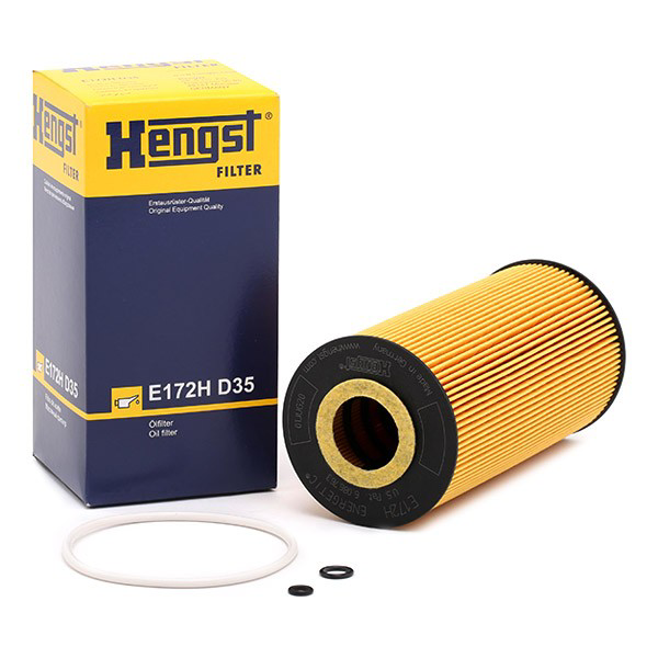 Масляний фільтр двигуна Hengst E172HD35 ціна, від 6.57 USD